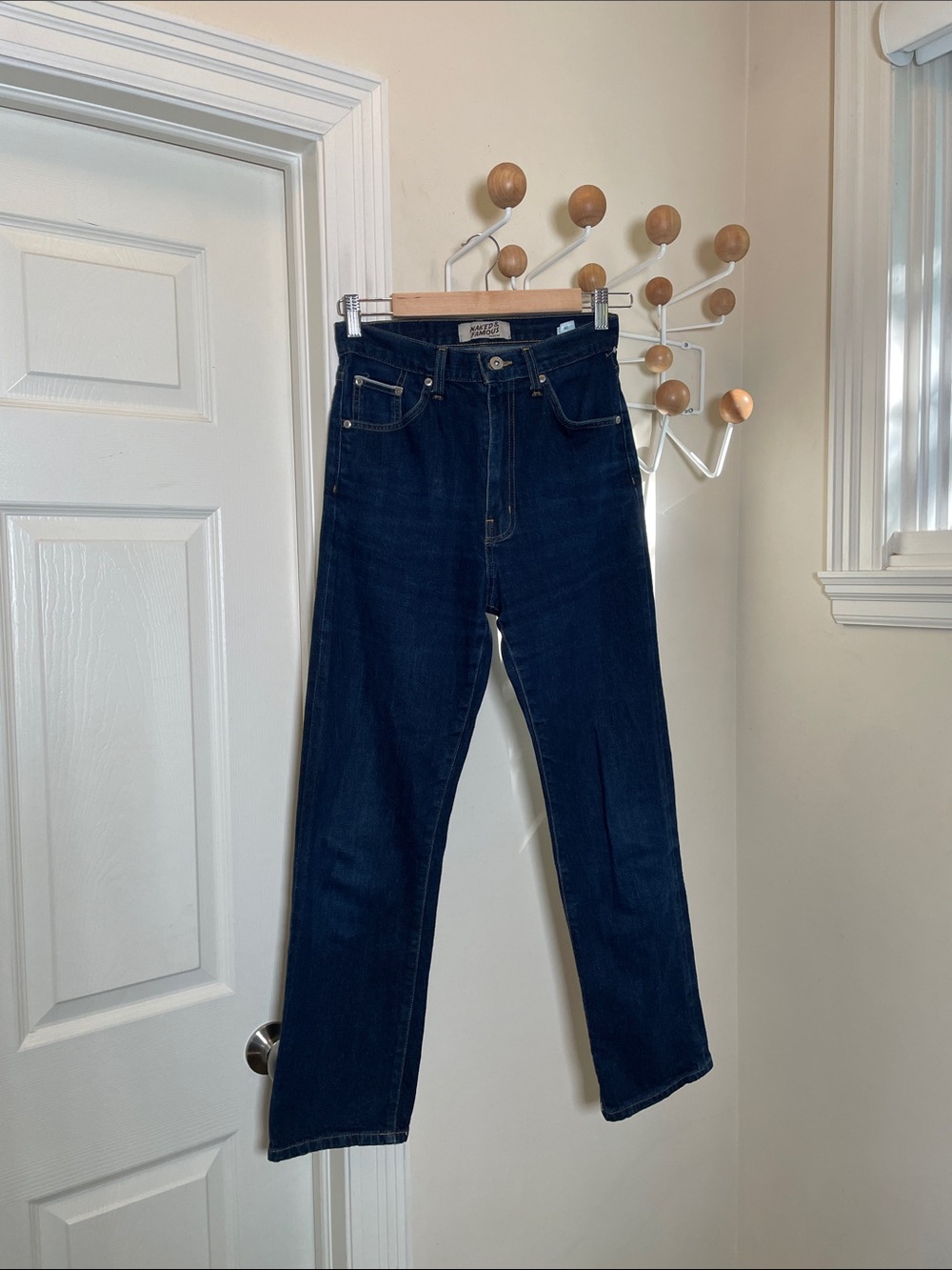 Naked & Famous Classic Karui Stretch Selvedge Denim Jeans -  Navy - 26